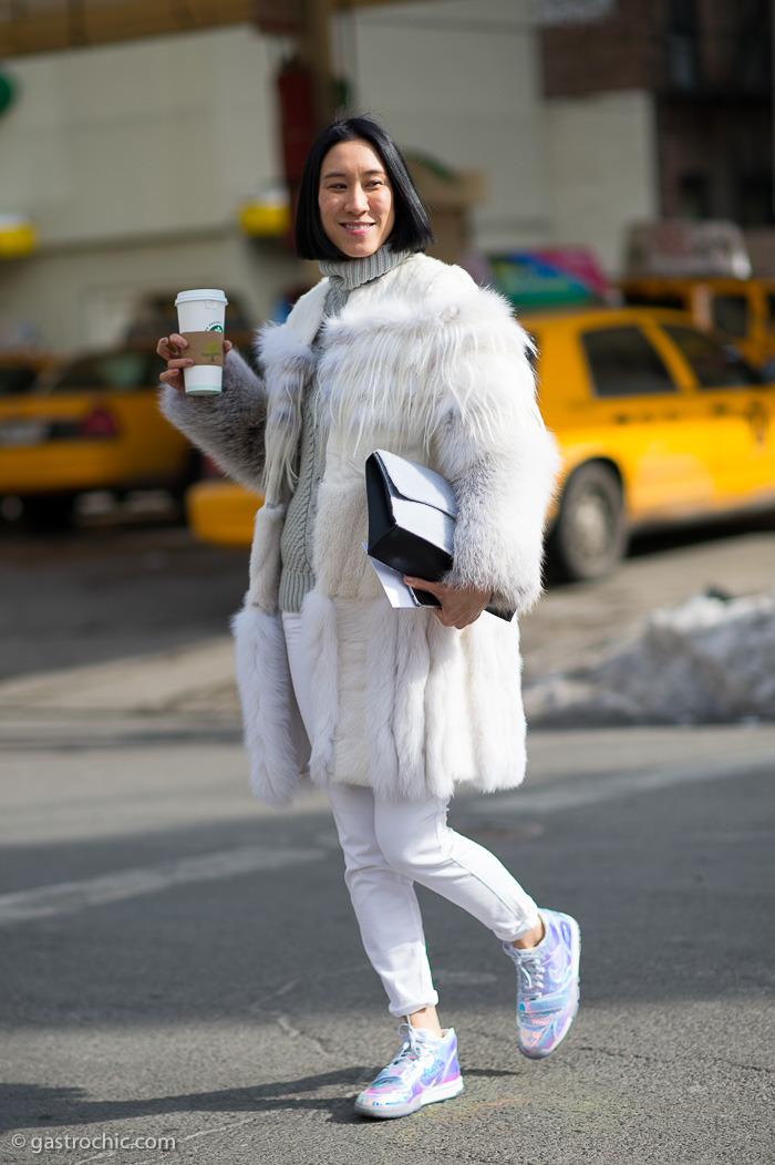 Eva Chen at Derek Lam