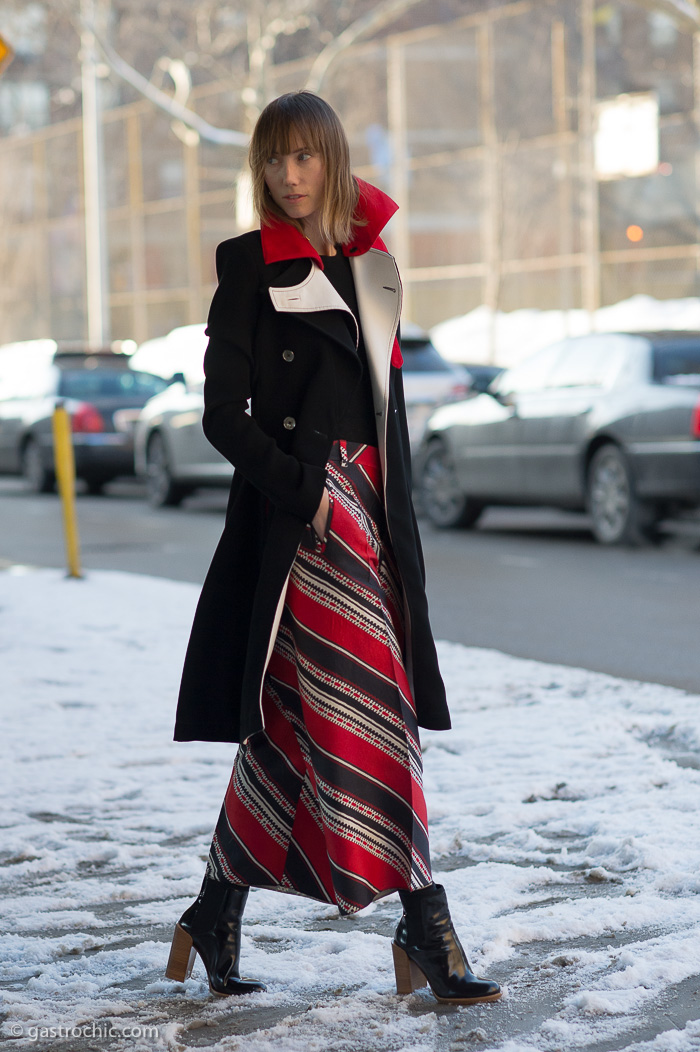 Anya Ziourova at Marc by Marc Jacobs FW2015