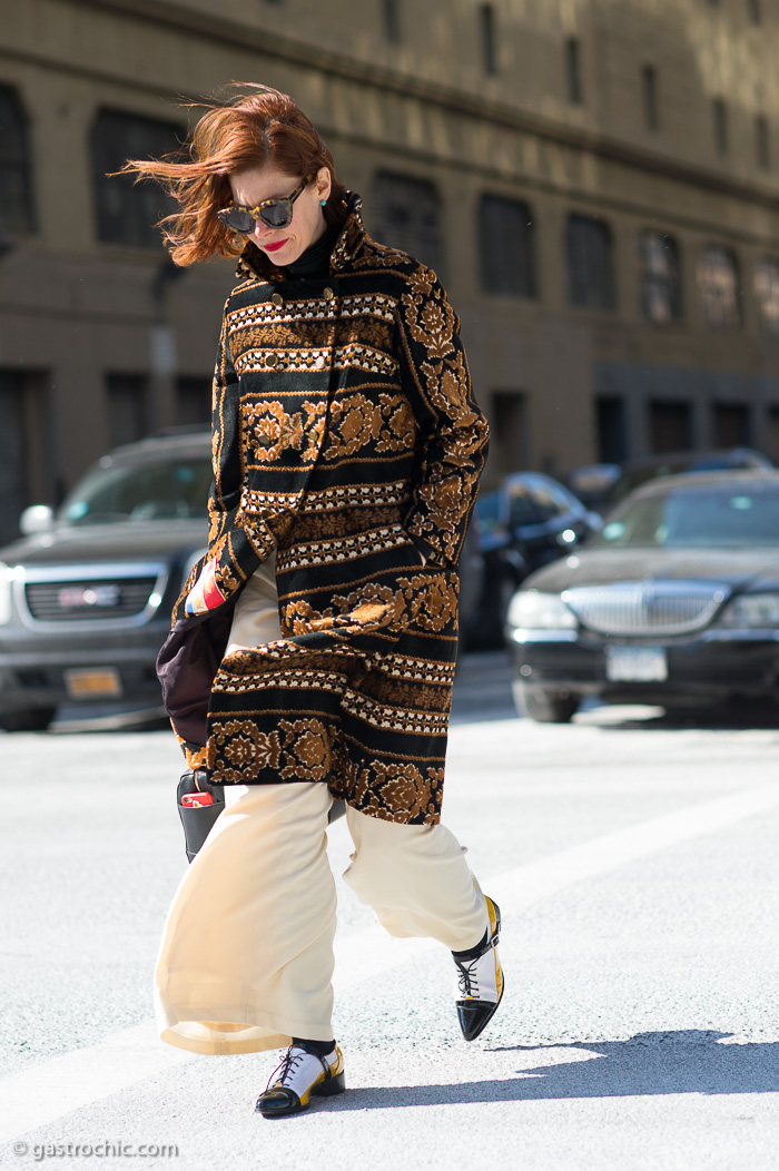 Christene Barberich at DKNY FW2015