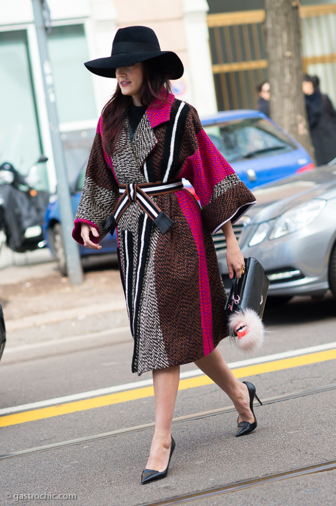 Eleonora Carisi at Fendi FW2015