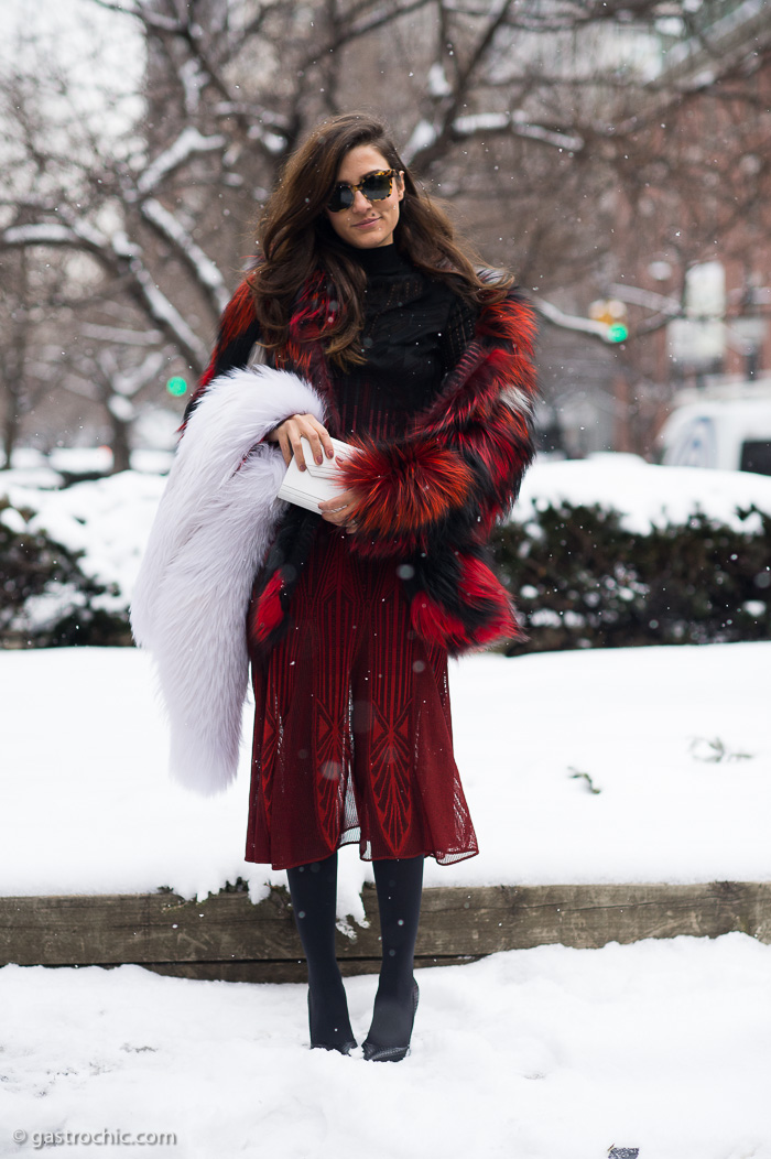 Eleonora Carisi at Tory Burch FW2015