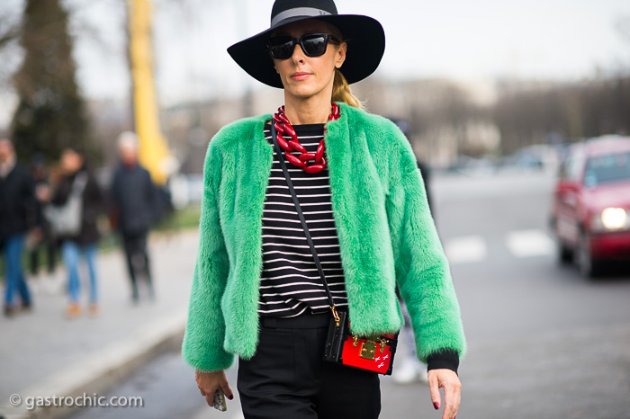 Elina Halimi at Chanel Couture SS2015