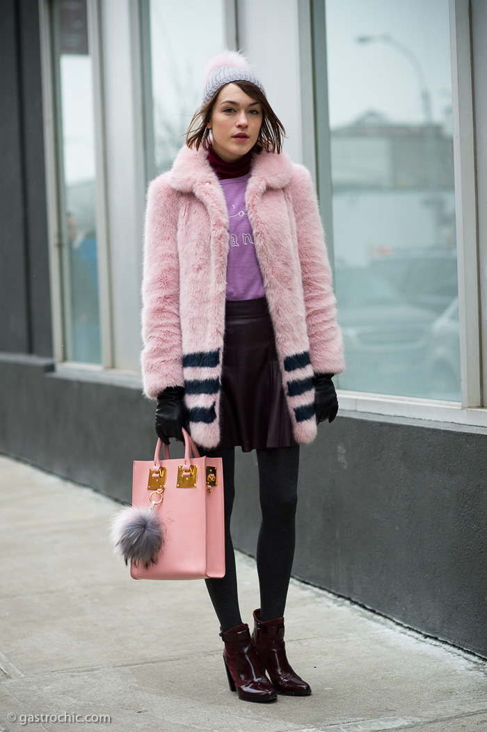 Ella Catliff at Tibi FW2015