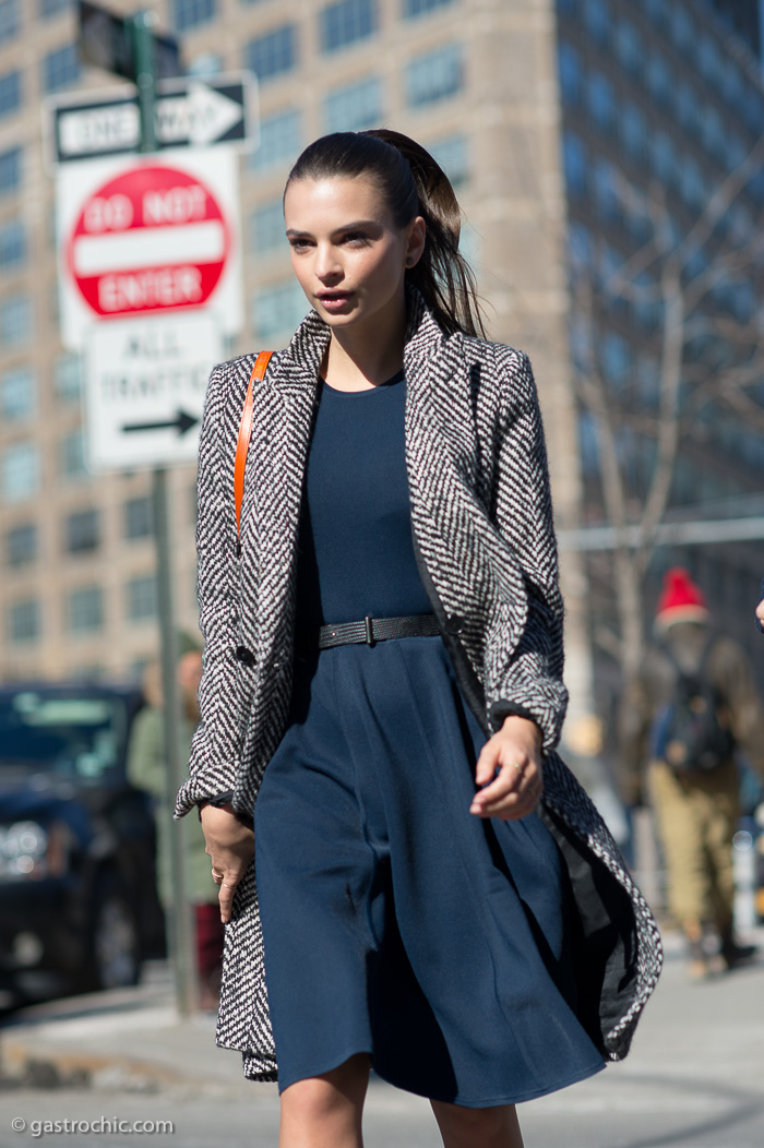 Emily Ratajkowski at Jason Wu FW2015