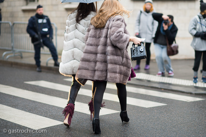 Fur Coats, Outside Dior Couture SS2015