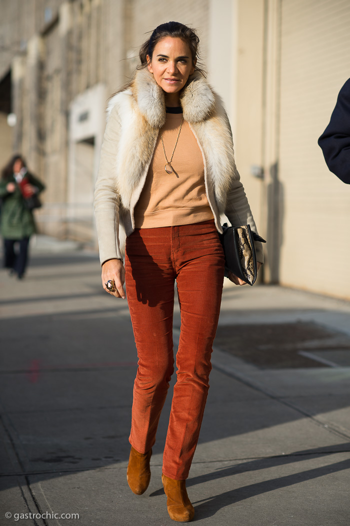 Laure Heriard Dubreuil at Kanye West x Adidas FW2015