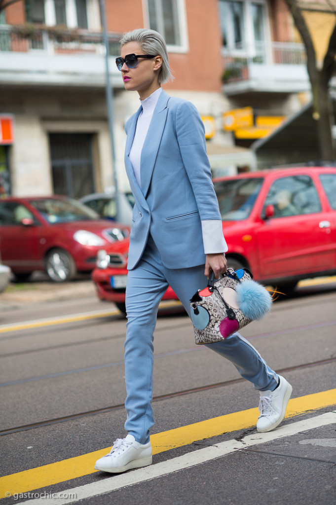 Linda Tol at Fendi FW2015