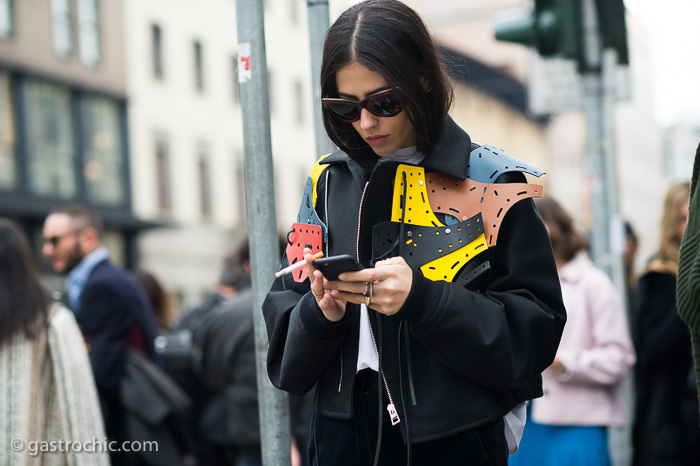 Gilda Ambrosio at Ermanno Scervino FW2015