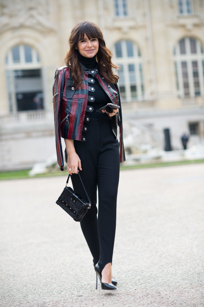 Miroslava Duma at Moncler Gamme Rouge FW2015