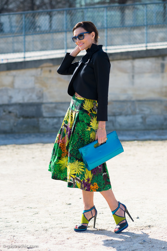 Adriana Abascal at Issey Miyake FW2015