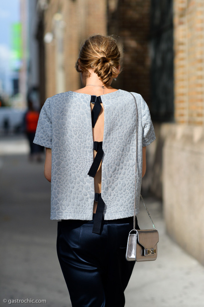 Backless Top, Outside Donna Karan FW2015