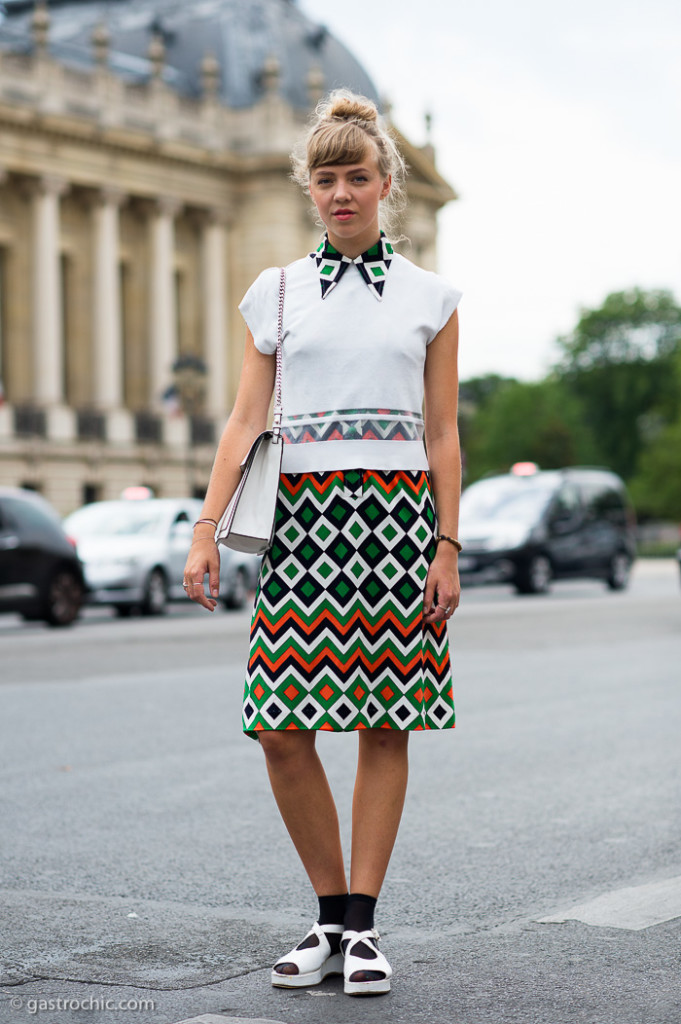 Cecilie Lindegaard at Chanel Couture FW2015