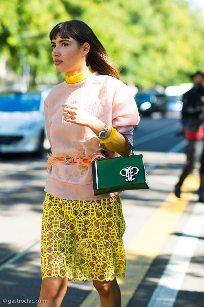 Patricia Manfield at Fendi SS2016