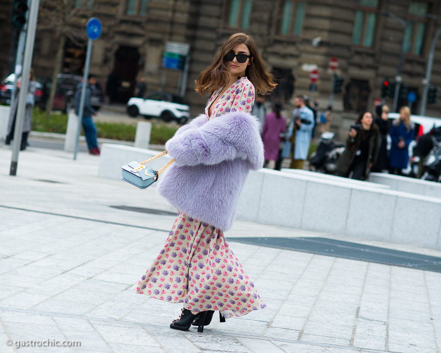 Eleonora Carisi at Costume National FW2016