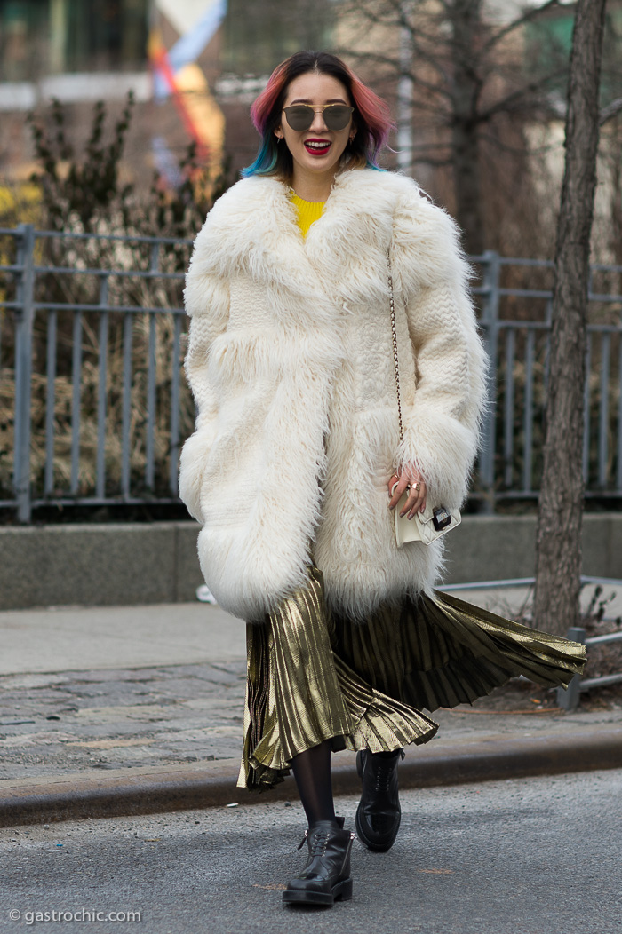 Irene Kim at Jason Wu FW2015