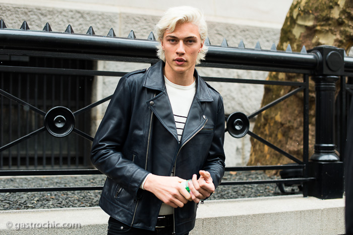 Lucky Blue Smith at Tommy Hilfiger FW2016
