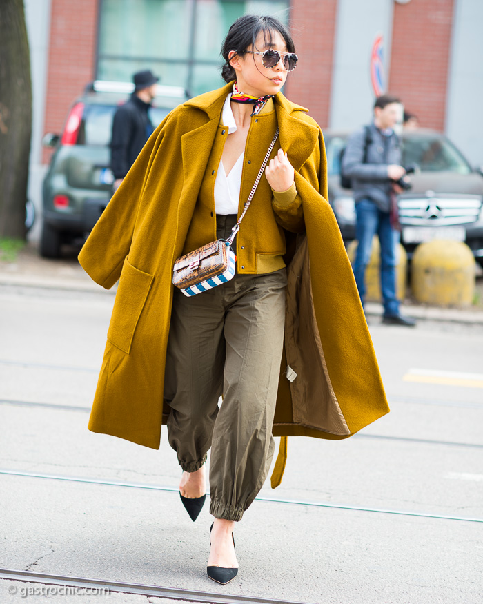 Margaret Zhang at Fendi FW2016