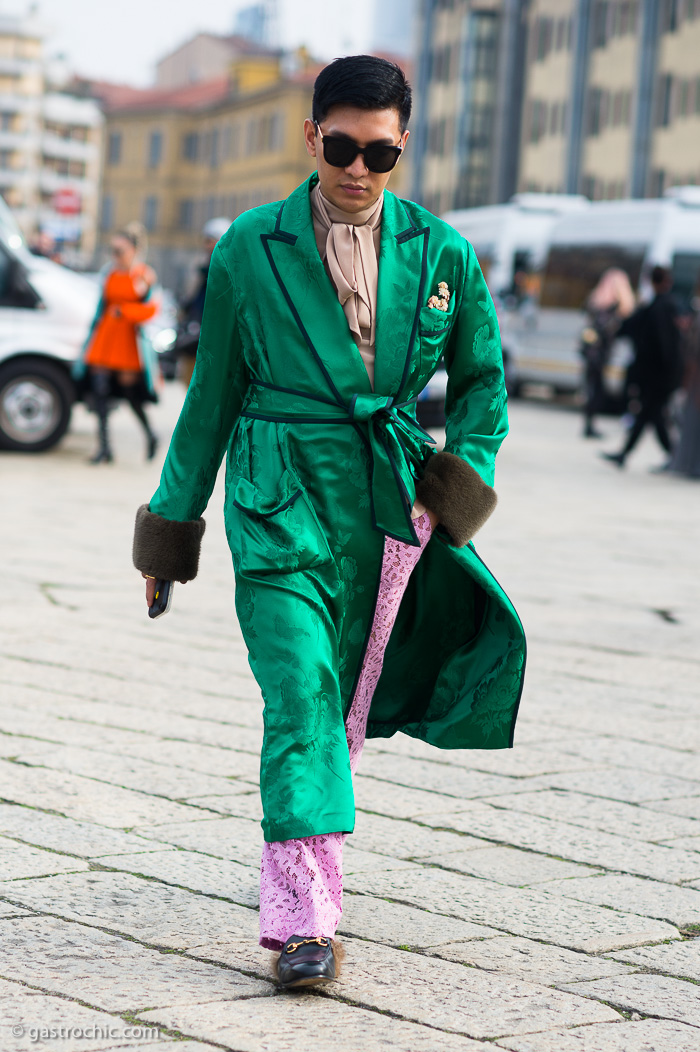 Bryanboy at Gucci FW2016