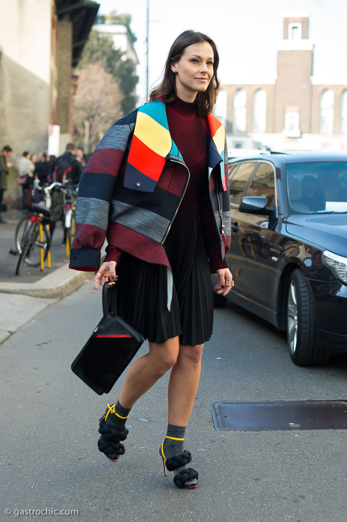 Colorful Stripes, Outside Blugirl FW2016