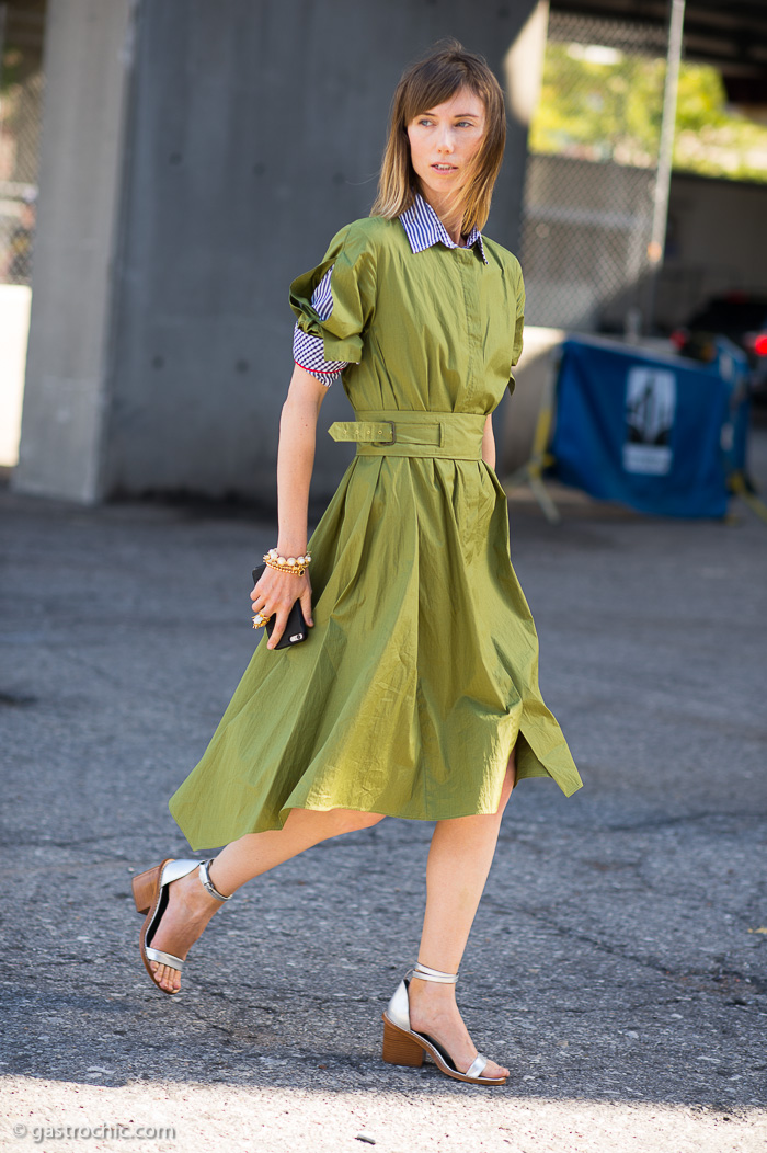 Anya Ziourova at Phillip Lim SS2016