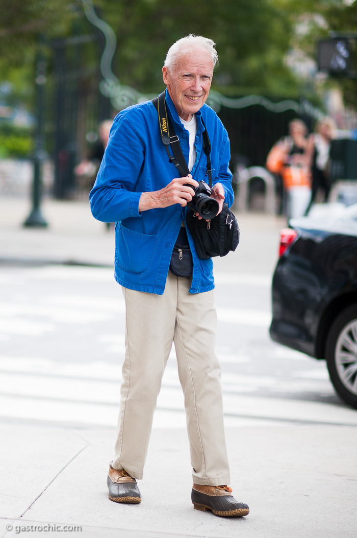 Bill Cunningham at Prabal Gurung