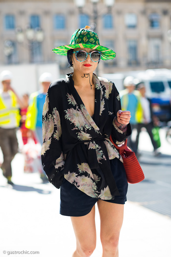 Catherine Baba at Schiaparelli FW2015