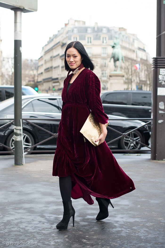 Tiffany Hsu at Miu Miu FW2016