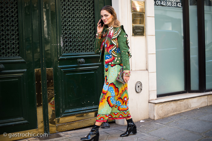 Sofia Sanchez de Betak at Valentino Couture FW2016