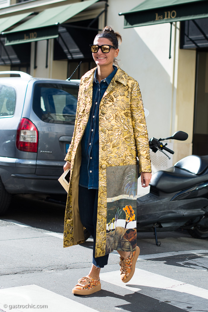 Giovanna Battaglia at Valentino SS2017