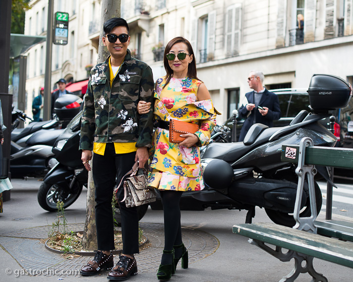 Bryanboy and Tina Craig, After Valentino SS2017